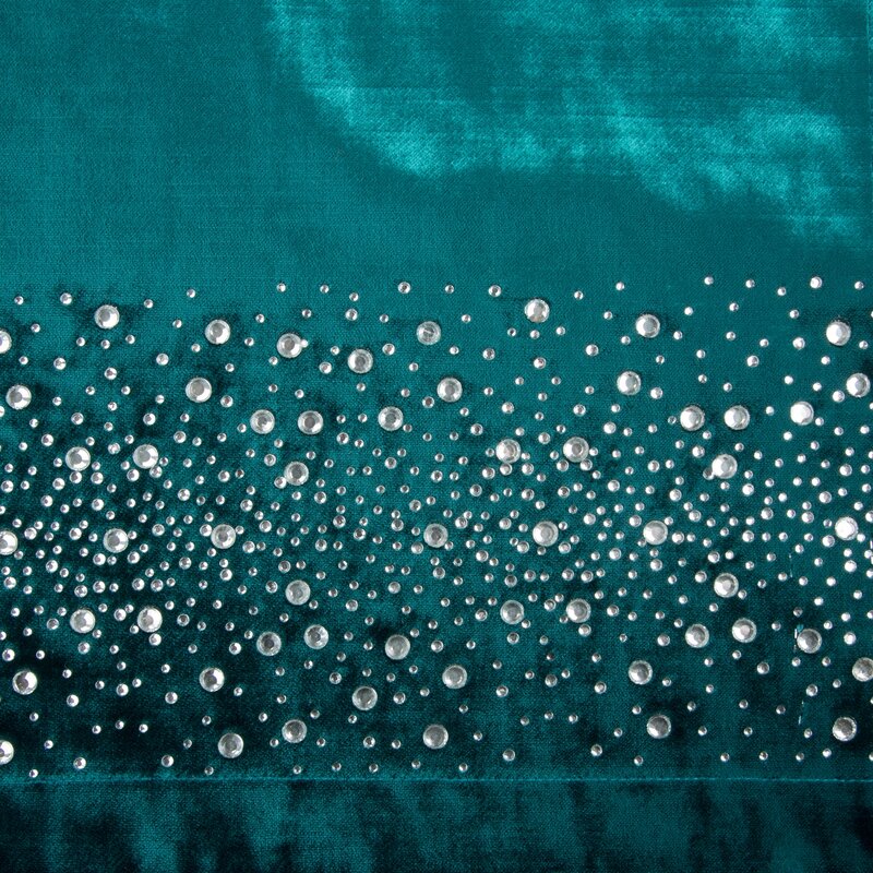 OBRUS ROYAL 2 35 X 180 CM CIEMNOTURKUSOWY