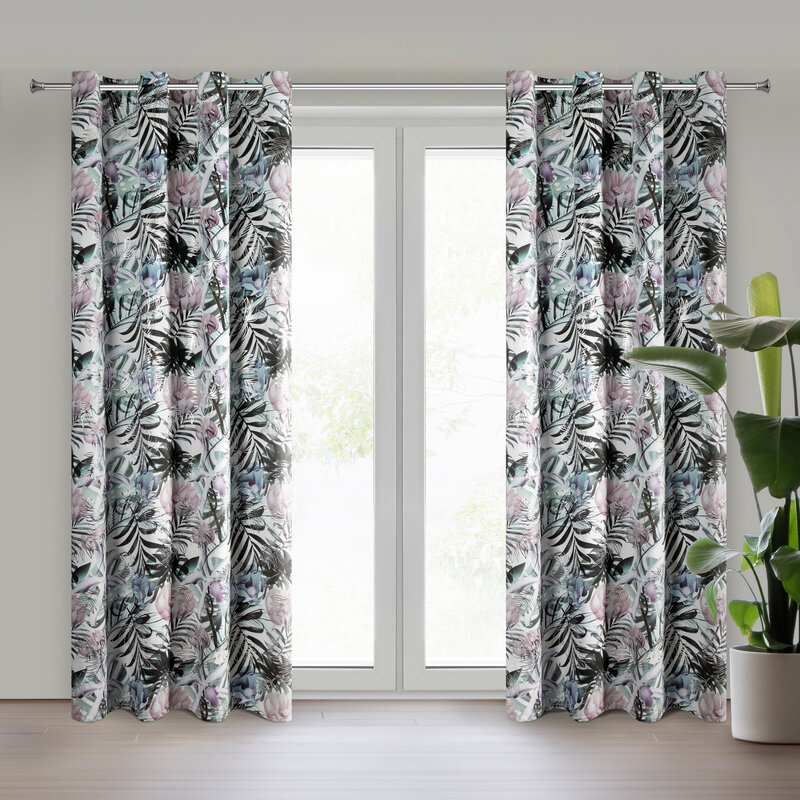Zasłona gotowa Malibu biała 140 x 250 cm – wprowadza przytulność