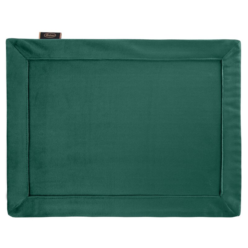 OBRUS VELVET 30 X 40 CM CIEMNOZIELONY