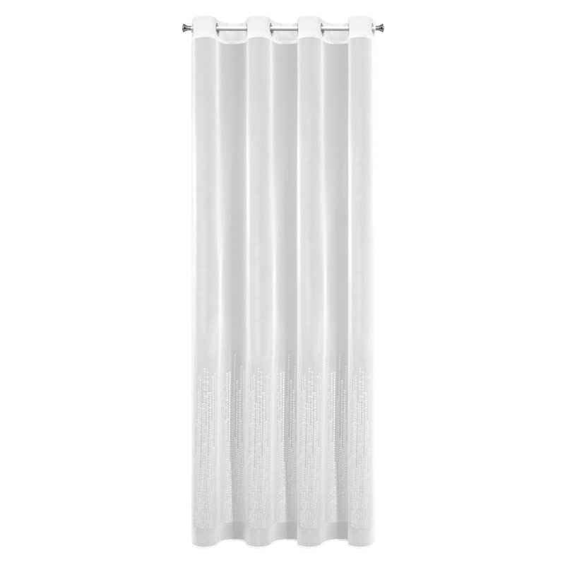 Firana gotowa Solei biała 140 x 250 cm – rozprasza światło