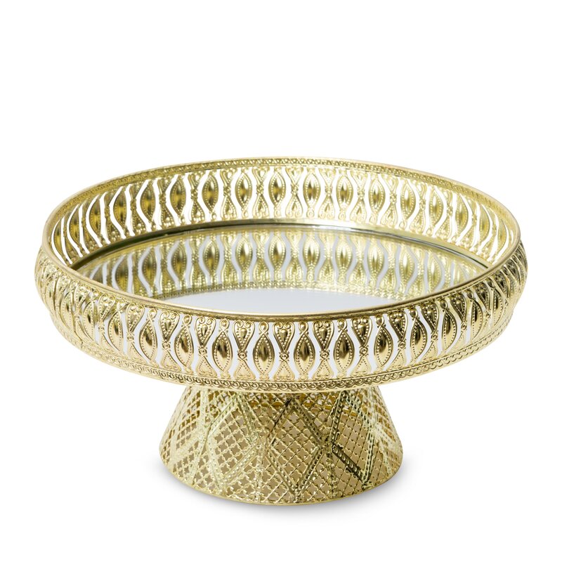 PATERA DEKORACYJNA GLORI (01) FI 27 X 14 CM ZŁOTY