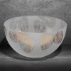 Misa szklana LC/BLANCA5 biała 25x13 cm – idealna na owoce