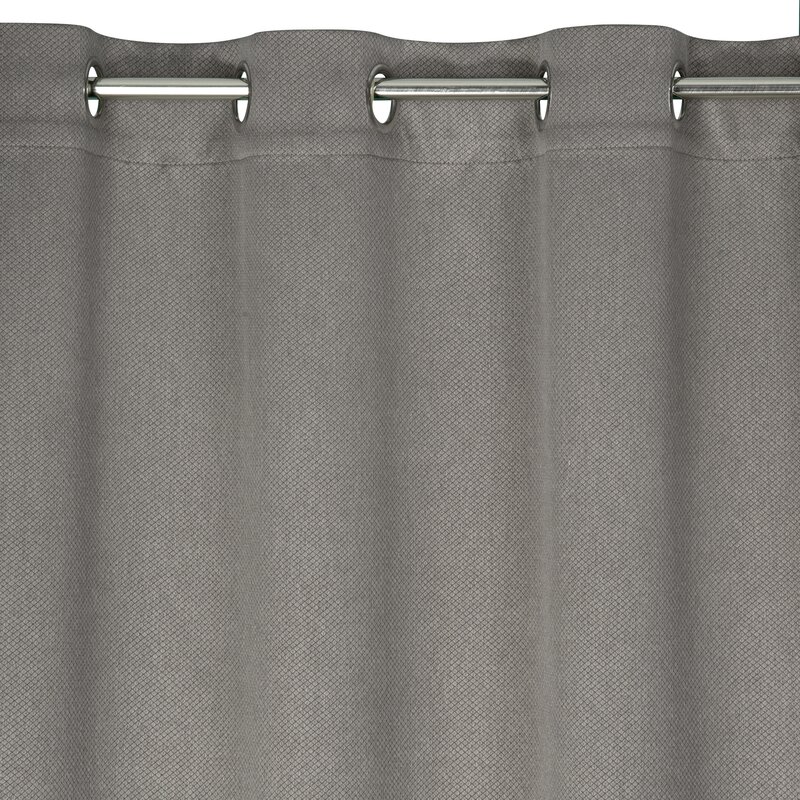 Zasłona gotowa Amaro szarobeżowa 140 X 250 CM – zaciemniająca do sypialni