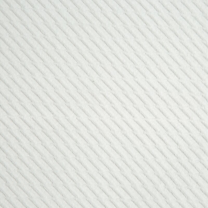 Zasłona welwetowa Eliza biała 140 X 250 cm – miękka w dotyku