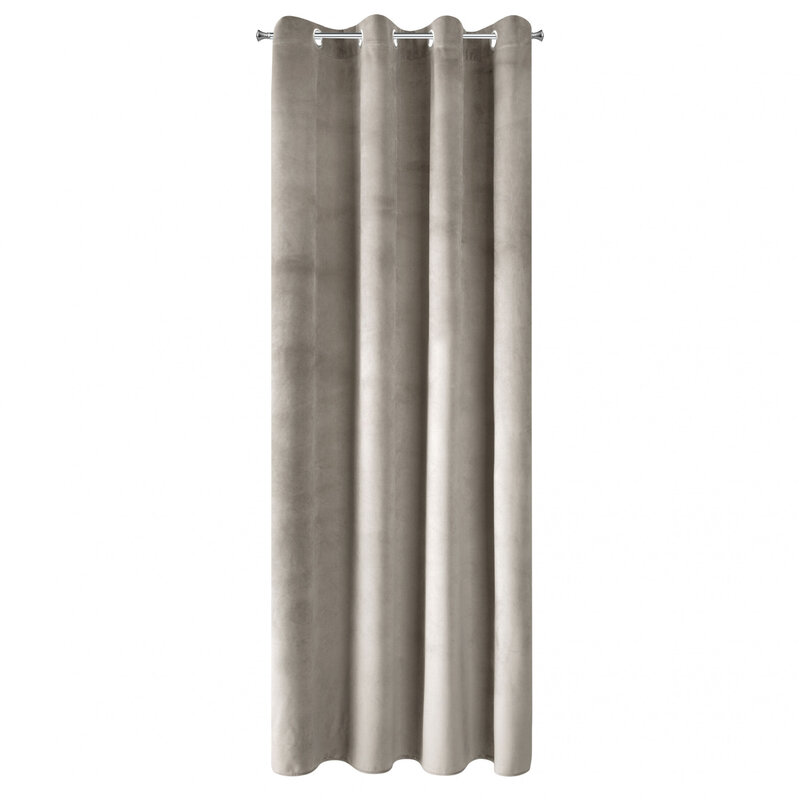 Zasłona gotowa Pierre beżowa 140 x 250 cm – wprowadza przytulność