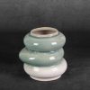 Wazon ceramiczny Liana kremowy 18 x 19 cm – na susze i kwiaty