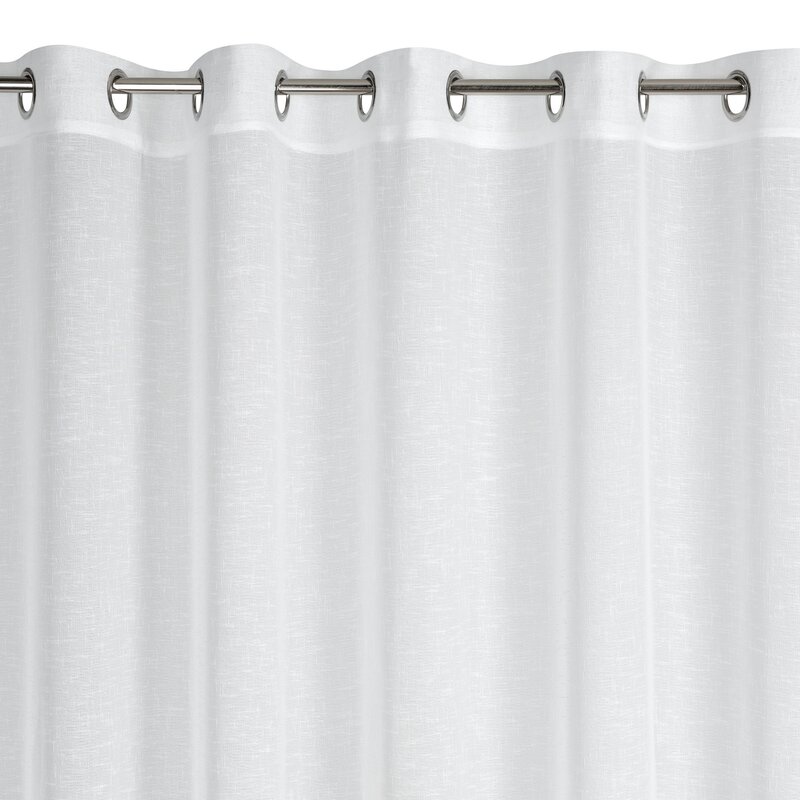 Firana gotowa Lexy biała 300 x 250 cm – rozprasza światło