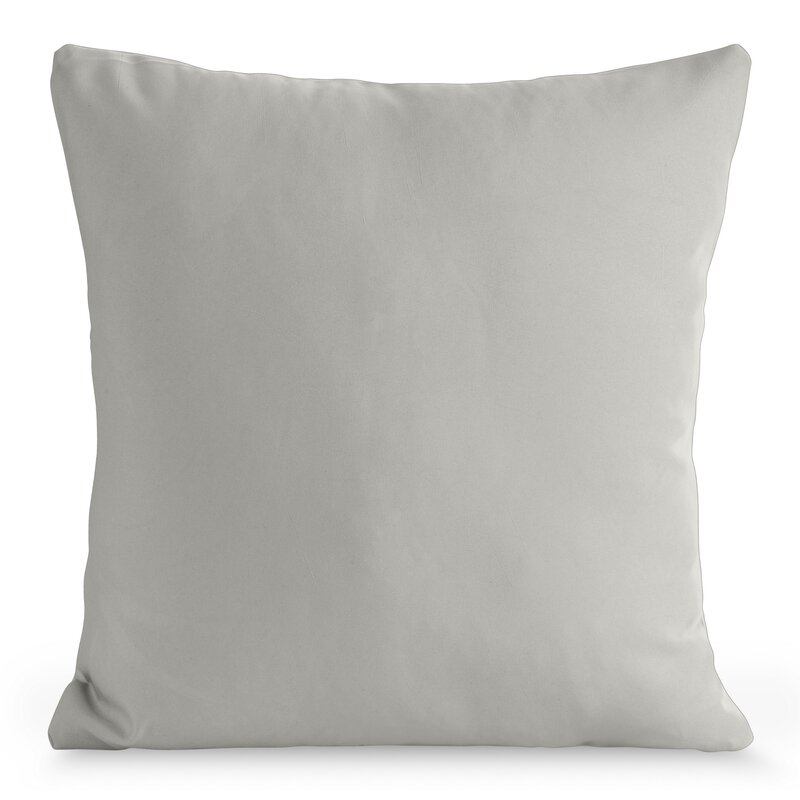 Poszewka dekoracyjna Garden szara 45 x 45 cm – idealna na balkon
