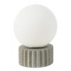Lampa stołowa IAN (02) czarna O 38 x 57 cm – ciepłe, nastrojowe światło