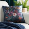 POSZEWKA VELVET 112 45 X 45 CM GRANATOWY
