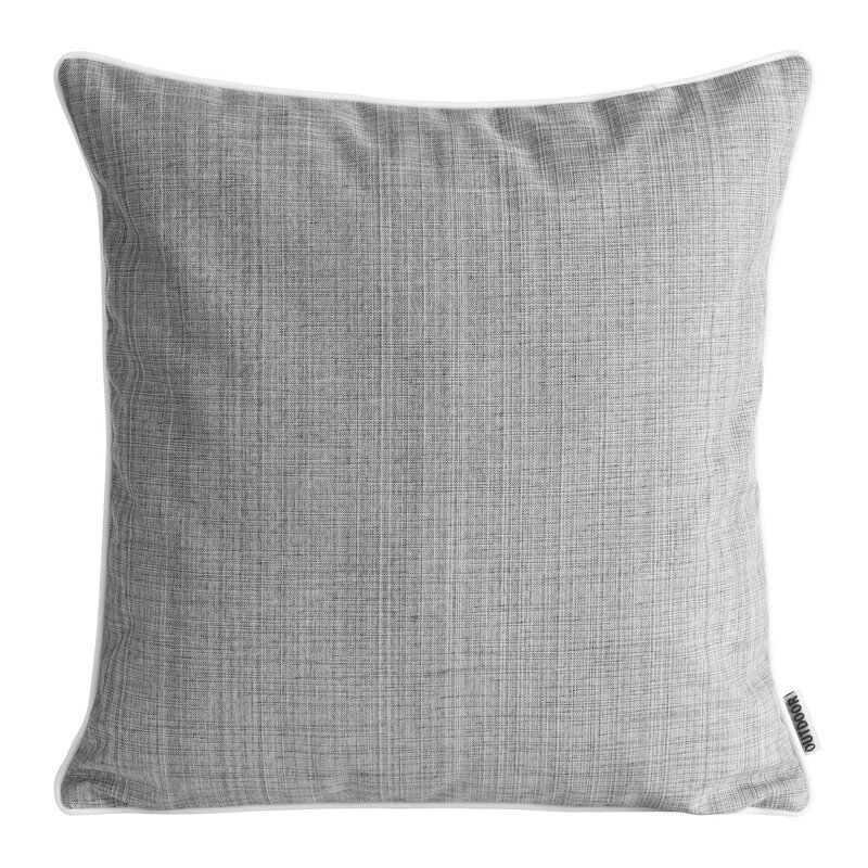 Poszewka tarasowa Garden3 srebrna 45 x 45 cm – wodoodporna i stylowa