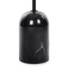Lampa stołowa LYLA czarna O 36 x 155 cm – tworzy przytulny nastrój