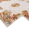 Obrus gobelinowy GOB/CHO/1223 naturalny 100x100 cm – wprowadza przytulny nastrój