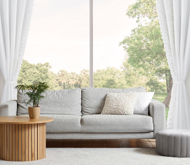 Zasłona gotowa Roses biała 140 X 270 CM – rozjaśnia wnętrze