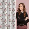 Zasłona gotowa biała 135 x 250 cm – dodaje przytulności