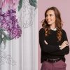 Zasłona gotowa ISA biały 140 x 260 cm – wprowadza świeżość
