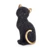 Figurka ceramiczna Eldo czarna 6 x 7 x 15 cm – idealna na prezent