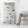 Obraz ręcznie malowany kwiatowy beżowy 60 X 120 cm – wprowadza harmonię