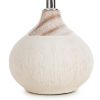 Lampa stołowa kremowa O 18 x 32 cm – tworzy przytulną atmosferę