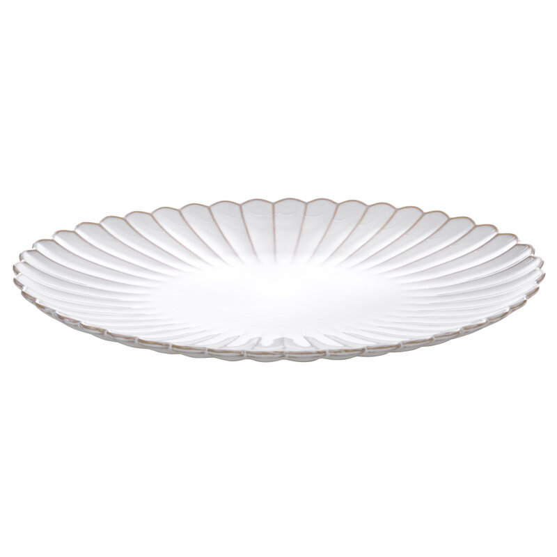 PATERA DEKORACYJNA AVRIL 36 X 26 X 4 CM KREMOWY