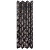 Zasłona gotowa Gloria czarna 140 x 250 cm – wprowadza blask