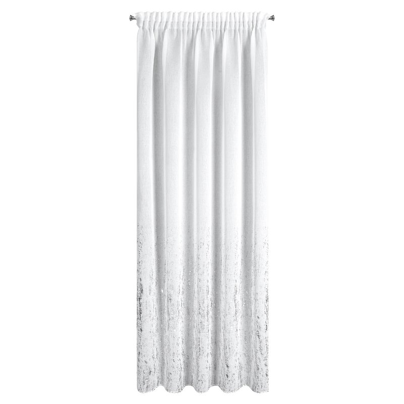 Firana gotowa Olivia biała 140 x 270 cm – rozjaśnia wnętrze