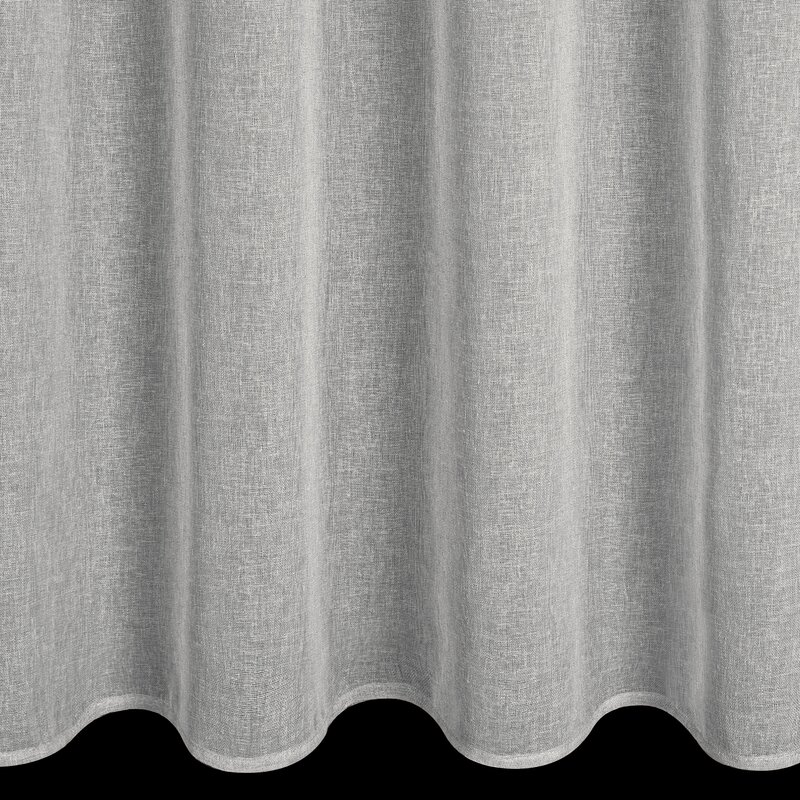 Firana gotowa Angelica srebrna 140 x 250 cm – doda lekkości wnętrzu