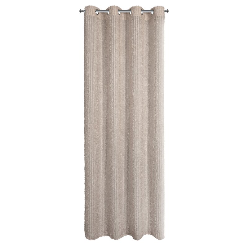 Zasłona gotowa Eva Minge beżowa 135 x 250 cm – filtruje światło