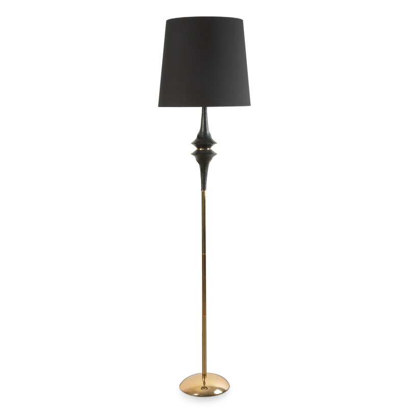 LAMPA SUZANA (02) O 36 X 178 CM CZARNY