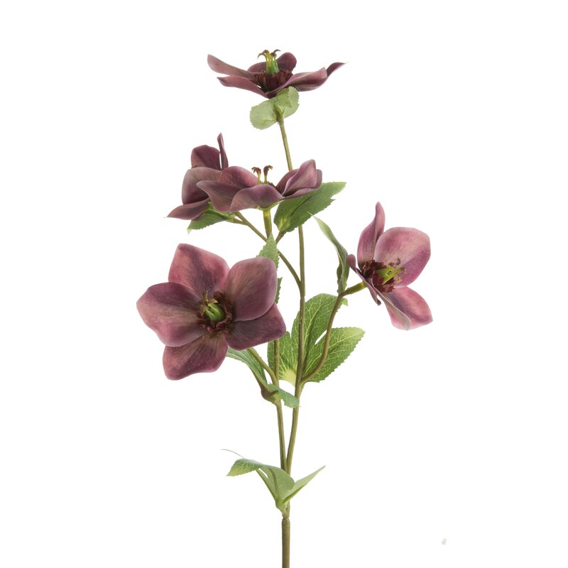 Kwiat NATU fioletowy 57 cm – doda uroku wnętrzu
