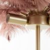 Lampa Feri pudrowy róż 65 x 65 x 68 cm – doda blasku wnętrzu