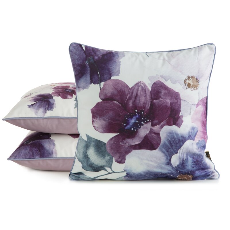 Poszewka Velvet SI/PO/VELVET/08 fioletowa 45x45 cm – doda koloru wnętrzu