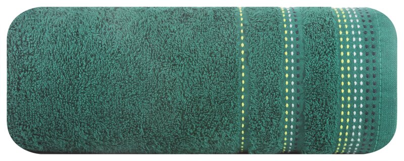 Ręcznik Pola butelkowy zielony 70 x 140 cm – miękki i chłonny