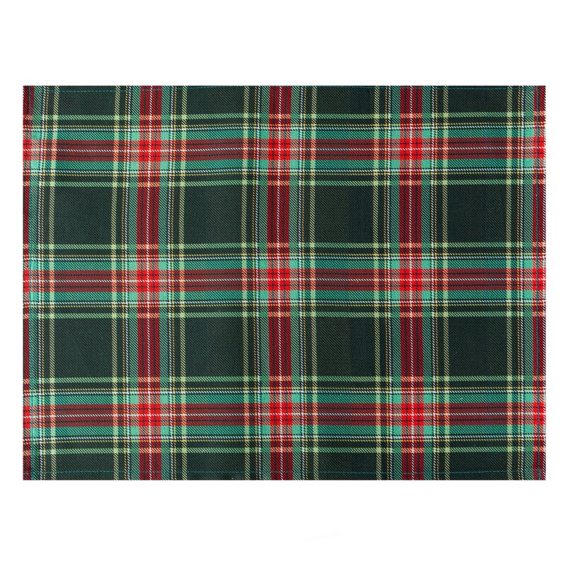 Obrus świąteczny Aurora czerwony 30 x 40 cm – 100% bawełna