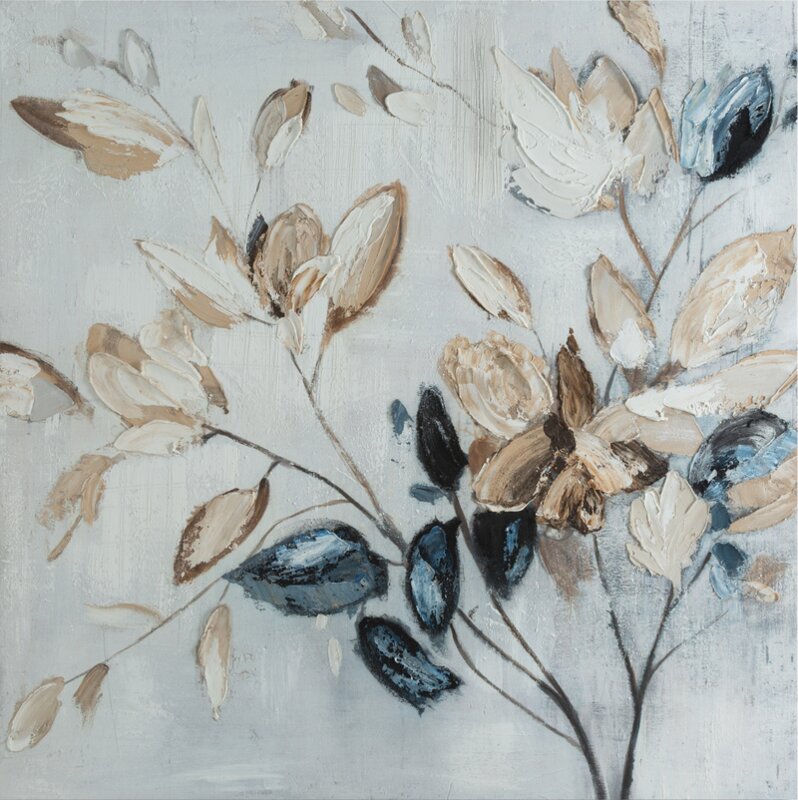 OBRAZ 691 80 X 80 CM KREMOWY