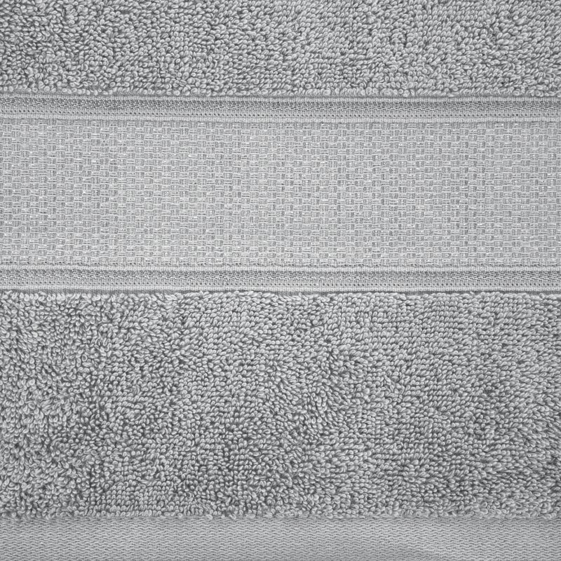 Ręcznik Liana srebrny 50 x 90 cm – elegancki połysk