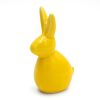 Figurka wielkanocna królik żółty 9x6x14 cm – wniesie radość