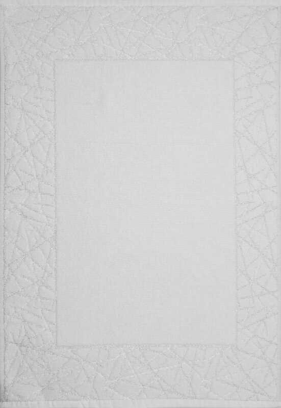 Dywanik łazienkowy Nika biały 50 X 70 CM – miękki i chłonny