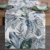 Obrus z nadrukiem Ines naturalny 145 x 180 cm – doda przytulności