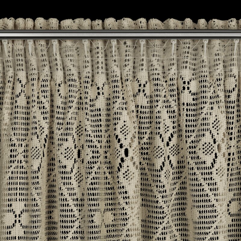 Zasłona gotowa Nela jasnobeżowa 140 x 270 cm – subtelnie rozprasza światło