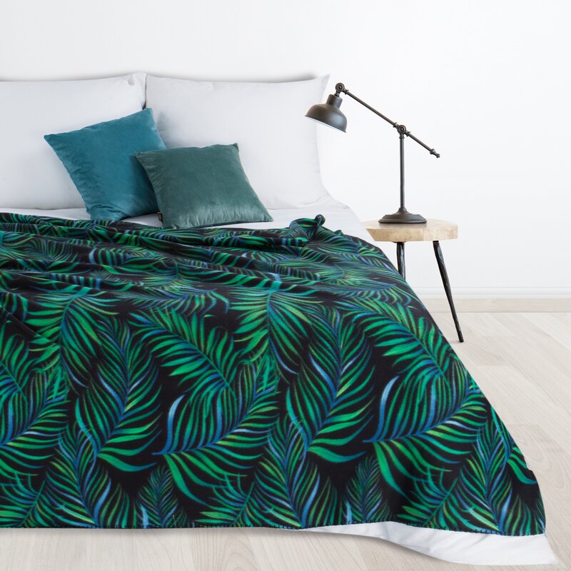KOC D91 PALMS 01 150 X 200 CM CZARNY