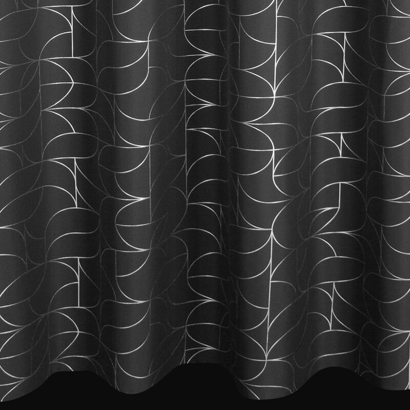 Zasłona gotowa Evi czarna 140 x 250 cm – zaciemnia pomieszczenie