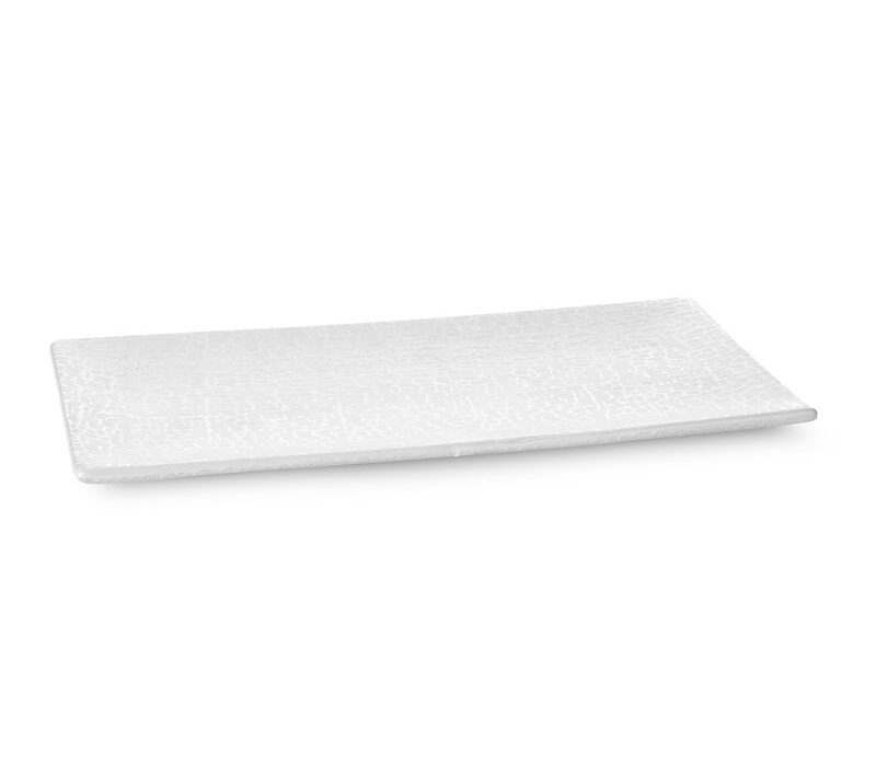 Patera ceramiczna Riso biała 31 x 14 x 3 cm – idealna na dekoracje