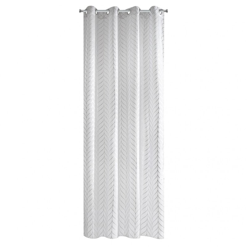 Firana gotowa Biray biała 140 X 250 cm – rozświetla wnętrze