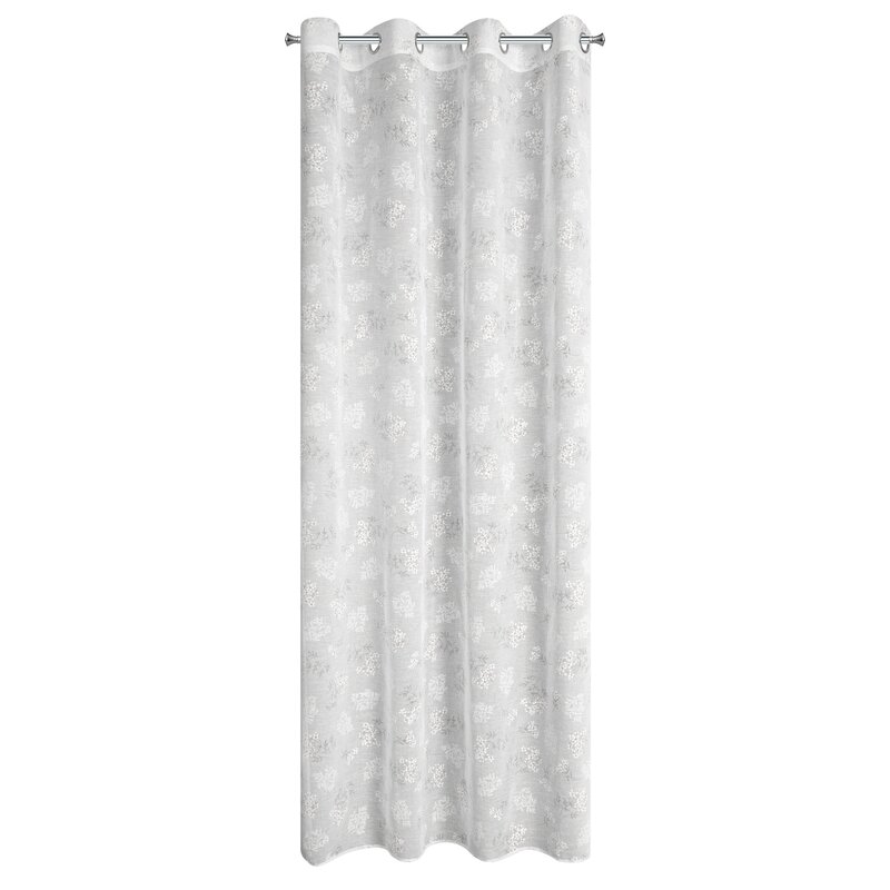 Zasłona gotowa Adia biała 140 x 250 cm – rozświetla wnętrze