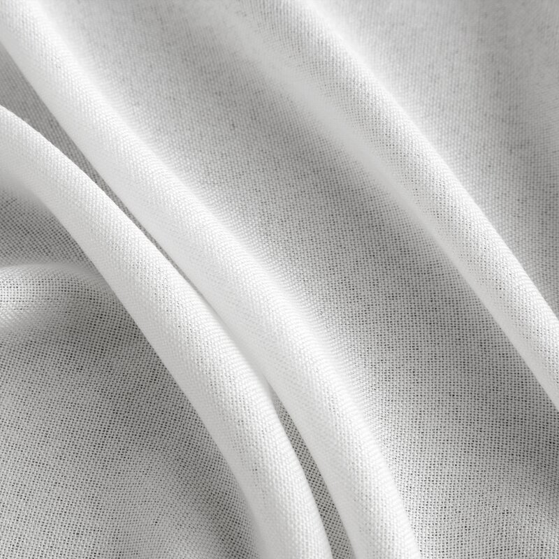 Zasłona gotowa Eris biała 140 x 270 cm – rozjaśnia wnętrze