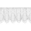 Firana gotowa Moly biała 150 x 30 cm – rozjaśnia wnętrze