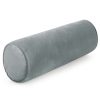 Poszewka Gaja srebrna 15 x 45 cm – miękki welur