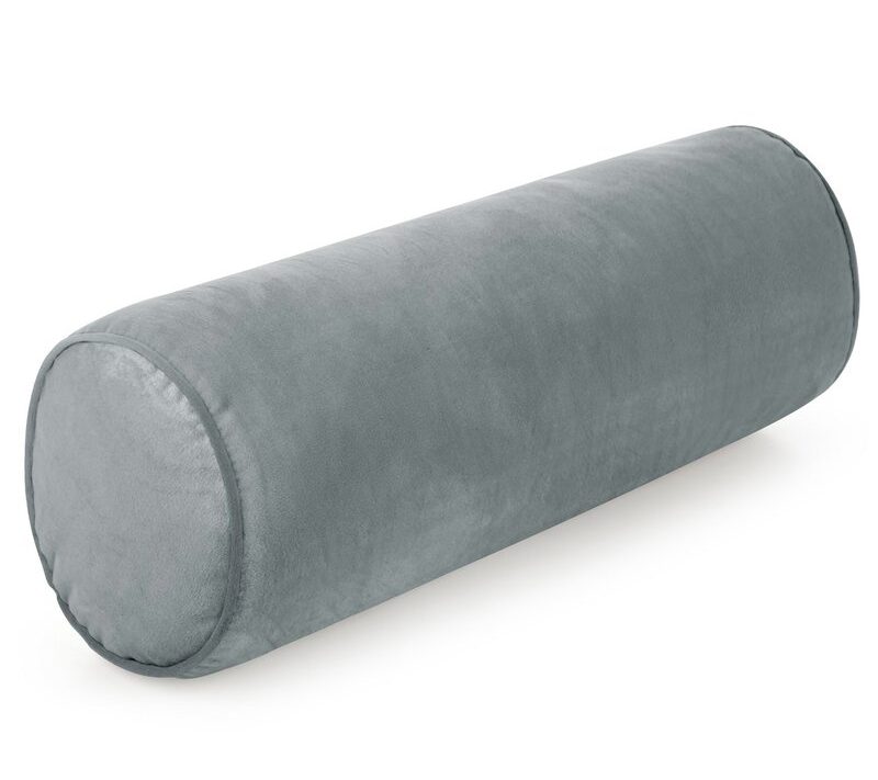 Poszewka Gaja srebrna 15 x 45 cm – miękki welur