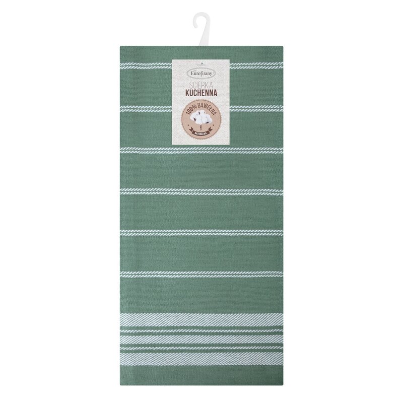 Ręcznik kuchenny zielony 50 x 70 cm – wchłaniający wodę
